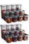 Hermia Set de 24 Cajas de Almacenaje Antracita